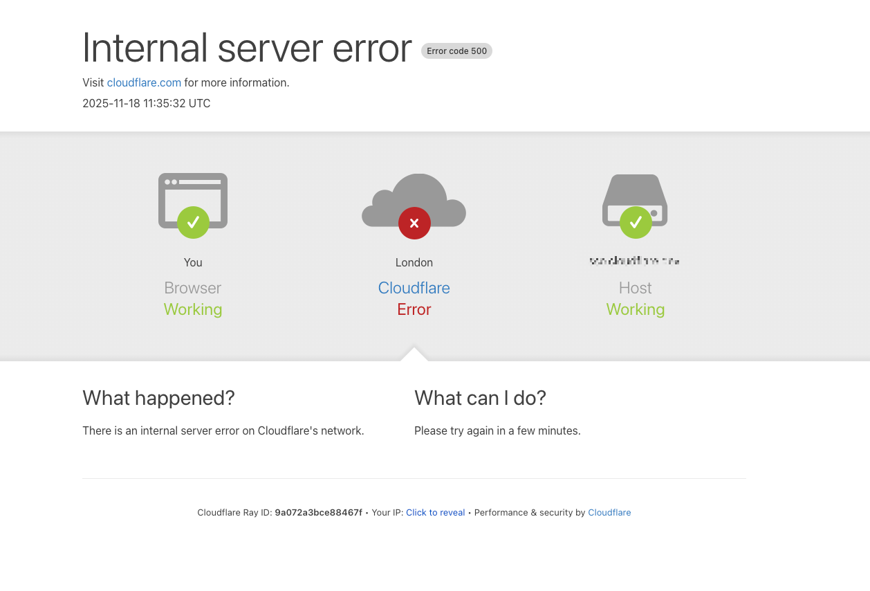 Cloudflare當機事件解析：常見HTTP錯誤碼全徑解